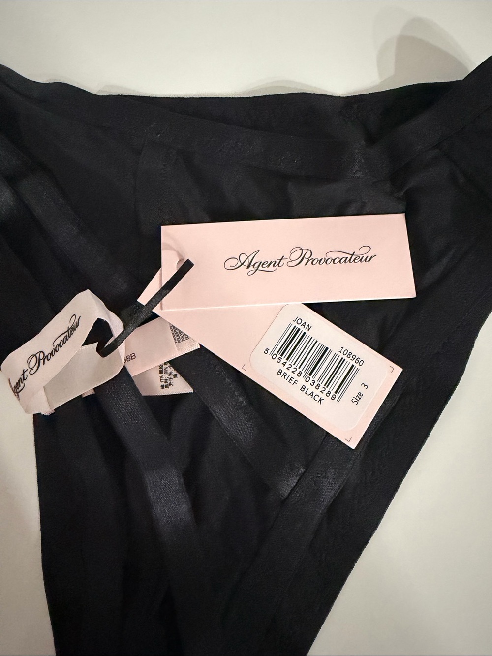 Agent Provocateur Joan Brief panties in classic black 🖤